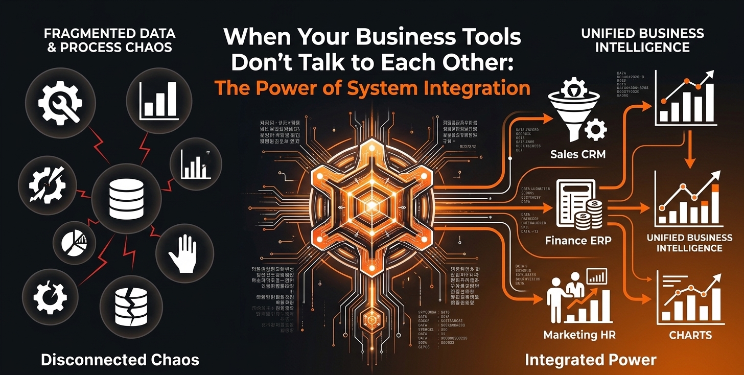 When Your Business Tools Don’t Talk to Each Other: The Power of System Integration